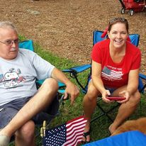 Tim Melvin on the fourth of July.