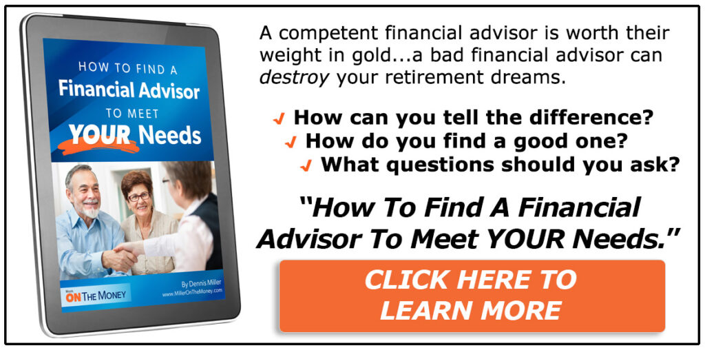 Banner for Dennis' Financial Advisor Guide.