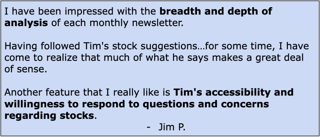 Review of Tim Melvin by Jim P.