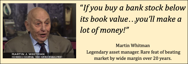 Quote from Martin Whitman.