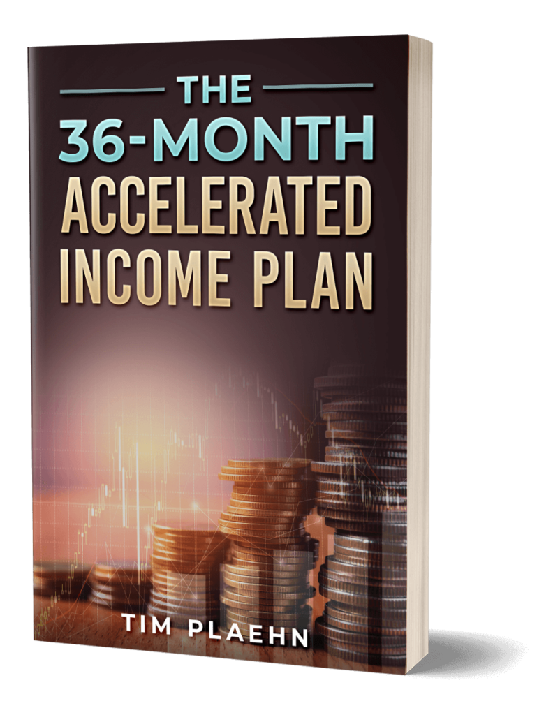 The 36-Month Accelerated Income Plan cover 3D