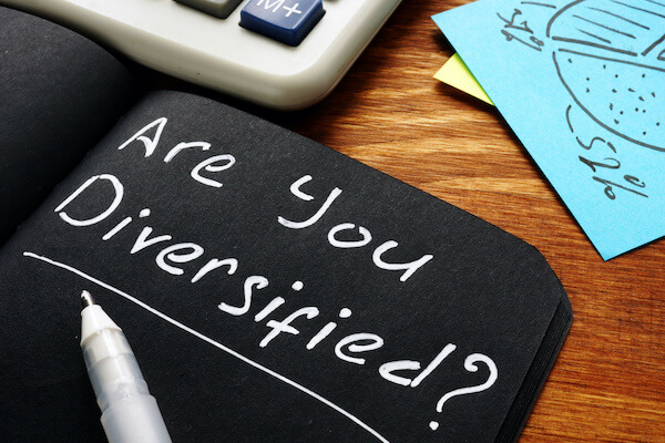 are you diversified written on top of a page