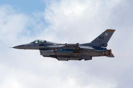 United States Air Force F-16C in flight