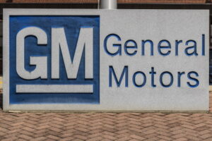 Marion - Circa April 2017: General Motors Logo and Signage at the Metal Fabricating Division. GM opened this plant in 1956 II