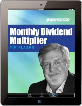 Monthly Dividend Multiplier iPad