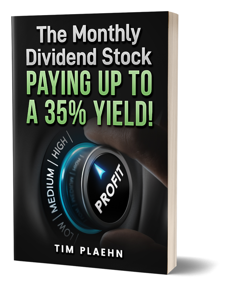 Cover of Tim Plaehn's Monthly Dividend Multiplier Book