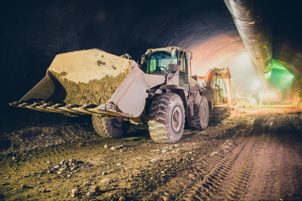 best stocks for retirement: truck under a tunnel